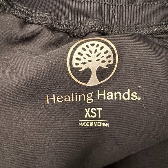 Healing Hands Black Scrub Joggers (XST - Extra Small Tall) - Picture 5 of 5